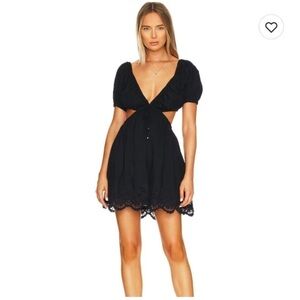 Tularosa Black Mini Dress